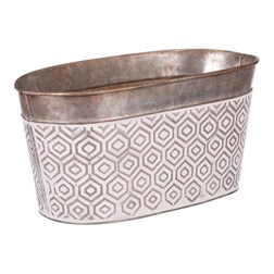 Obal kovový - truhlík.