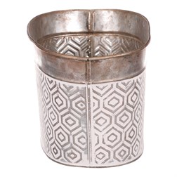 Obal kovový - truhlík.