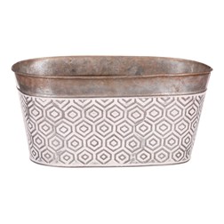 Obal kovový - truhlík.