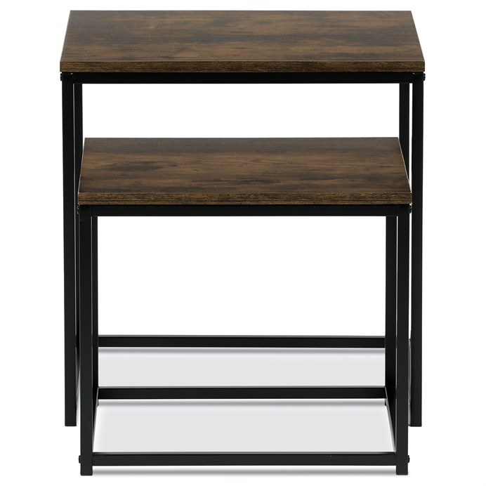 Odkladací stolík 50x50cm, mdf, old wood, AF-076 OLW