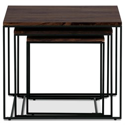 Set 3 ks odkladacích stolíkov AF-3008 WAL