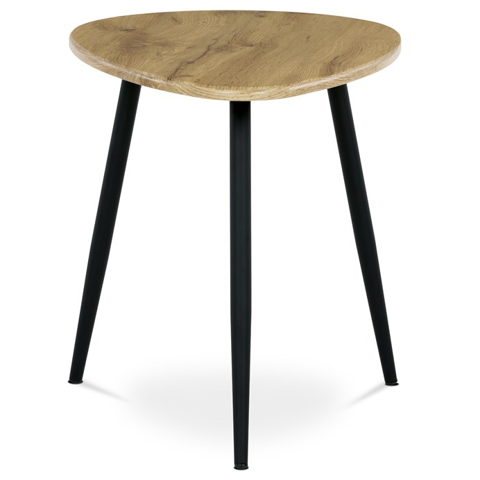 Odkladací stolík 60x40cm, mdf, dub, AF-3011 OAK