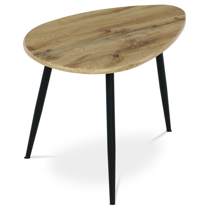 Odkladací stolík 60x40cm, mdf, dub, AF-3011 OAK