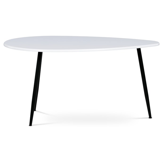 Odkladací stolík 100x60cm, mdf, biela, AF-3012 WT