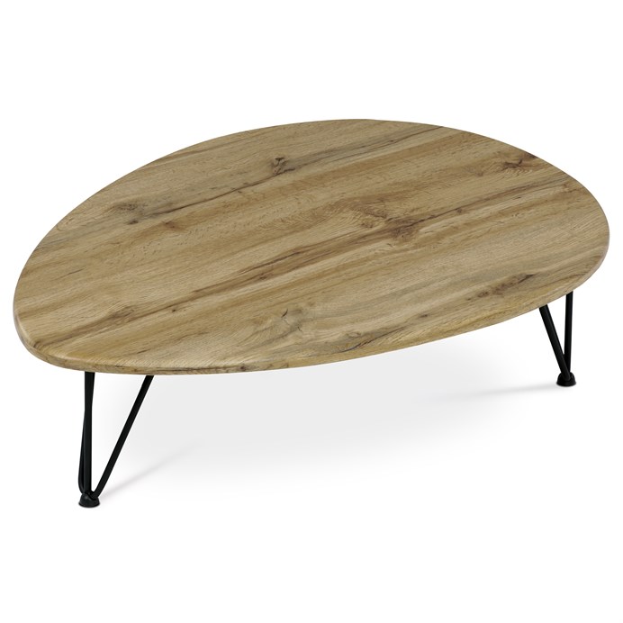 Konferenčný stolík 94x69cm, mdf, divoký dub, AF-3013 OAK