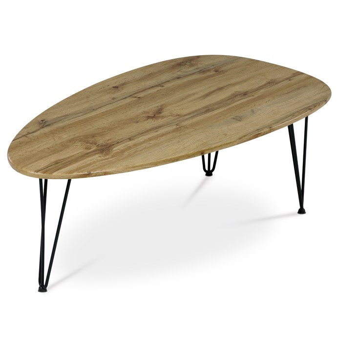 Konferenčný stolík 120x67cm, mdf, divoký dub, AF-3014 OAK