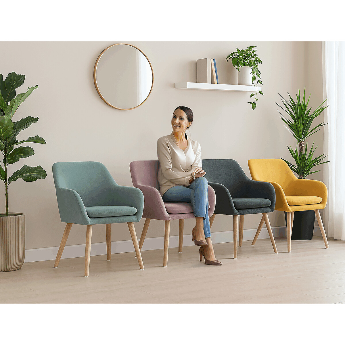 Jedálenské kreslo AK-310 PINK