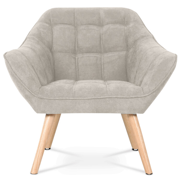 Kreslo béžová látka  AK-321 SIL2