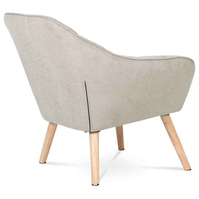 Kreslo béžová látka  AK-321 SIL2