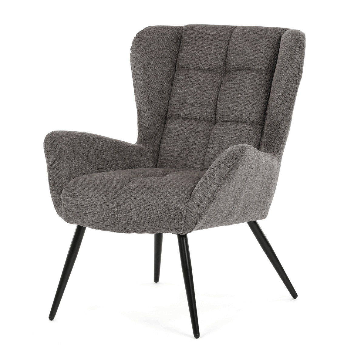 Kreslo ušiak SKAGEN GREY