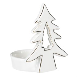 Svícen na čajovou svíčku, porcelánový.