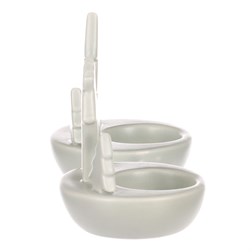 Svícen porcelánový, na čajovou svíčku. Mix 4 druhů. Cena za 1ks.