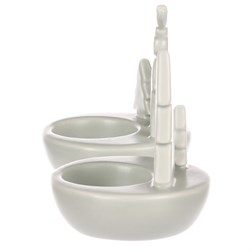 Svícen porcelánový, na čajovou svíčku. Mix 4 druhů. Cena za 1ks.