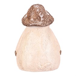 Krtek s kloboukem - zahradní dekorace, magnesium