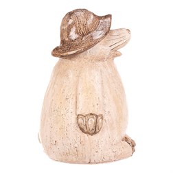 Krtek s kloboukem - zahradní dekorace, magnesium