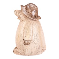 Krtek s kloboukem - zahradní dekorace, magnesium