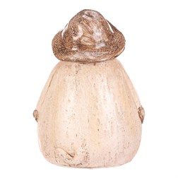 Krtek s kloboukem - zahradní dekorace, magnesium