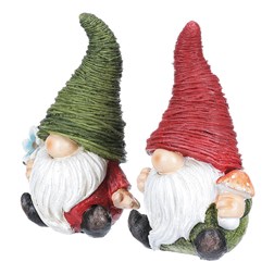 Skřítek z polyresinu, mix 2 druhů, cena za 1ks.