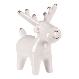 Sob keramický, bílo-zlatý.