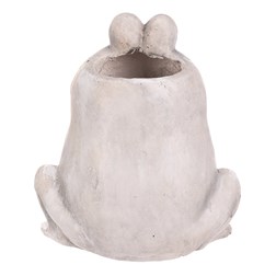 Žába - obal na květiny, s kamínky, magnesium