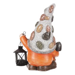 Skřítek s lucernou, z magnezia.