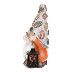 Skřítek s lucernou, z magnezia.