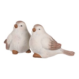 Ptáček keramický, mix 2 druhů. Cena za 1ks.