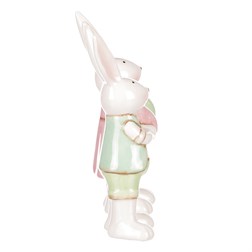 Zajíc a zaječice z keramiky, mix 4 druhů. Cena za 1ks.