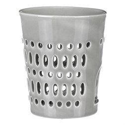 Aroma lampa, porcelánová. Šedivá barva.