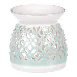 Aroma lampa, porcelánová. Zelená barva.