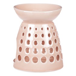 Aroma lampa, porcelánová. Meruňková barva.