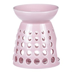 Aroma lampa, porcelánová. Růžová barva.