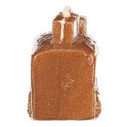 Perníkové autíčko s dárky - LED osvětlení, keramika