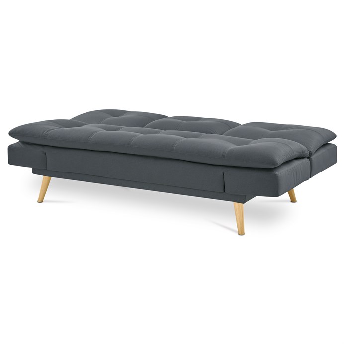 Trojmiestna pohovka, sivá, látka, ASB-4720 GREY2