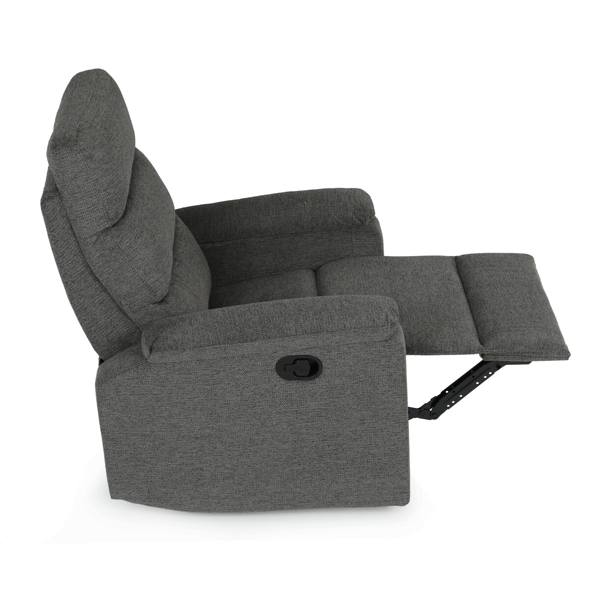 Polohovacia sedacia súprava 3+1+1 látka ASD-C5980 GREY2 Sivá