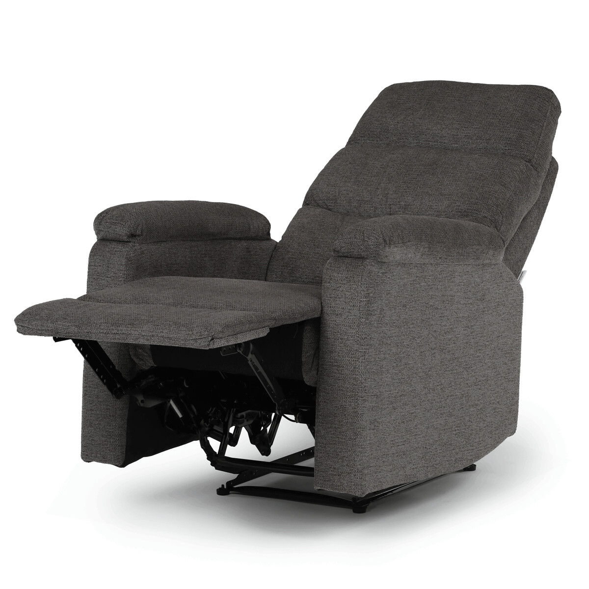 Polohovacia sedacia súprava 3+1+1 látka ASD-C5980 GREY2 Sivá