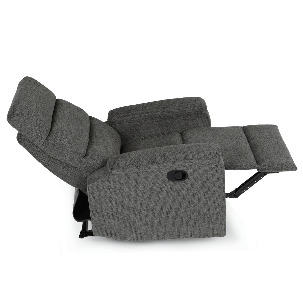Polohovacia sedacia súprava 3+1+1 látka ASD-C5980 GREY2 Sivá