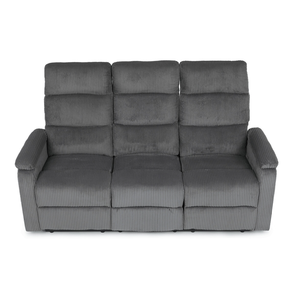 Polohovacia sedacia súprava 3+1+1 menčester ASD-C5981 GREY6 Sivá