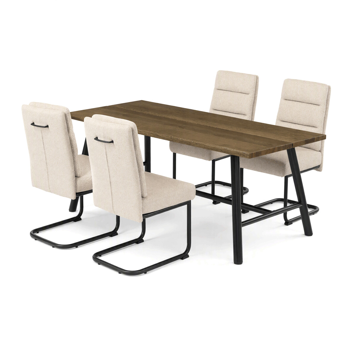 Jídelní set s 4 židlemi Antares ASE-1045 Autronic