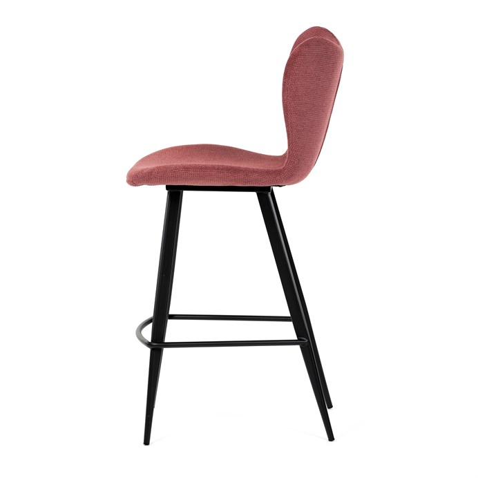 Barová stolička, červená, látka, AUB-1068 RED2