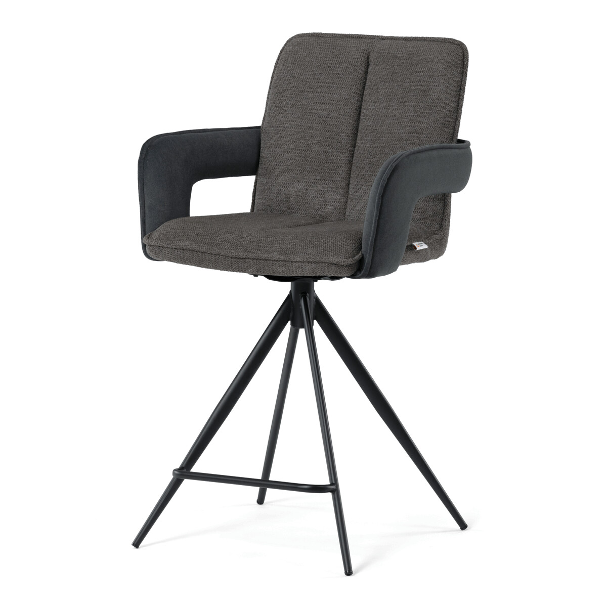 Barová židle otočná 180° AUB-F1146 – GREY2 Autronic