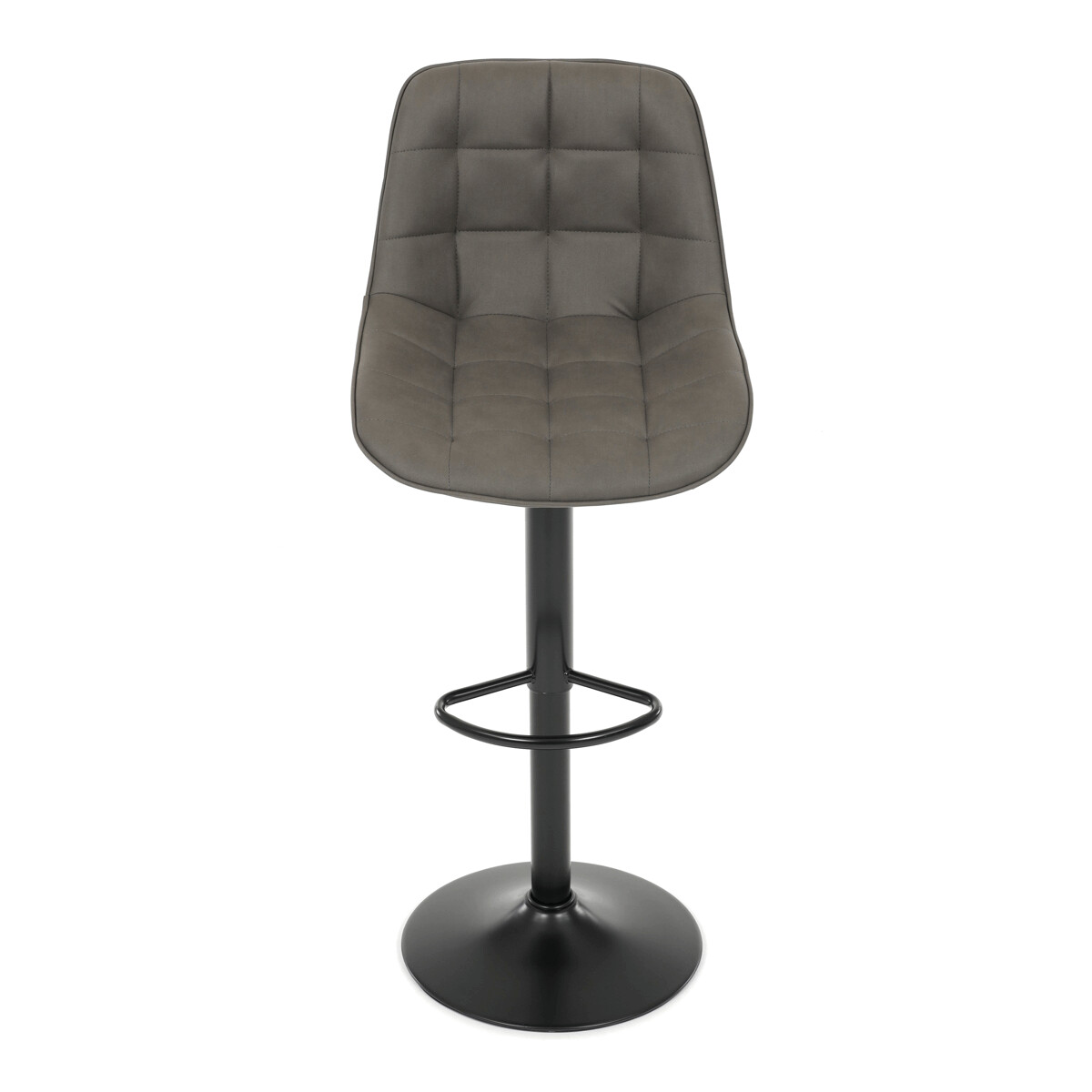 Barová stolička látka vintage/kov AUB-V3066 GREY3