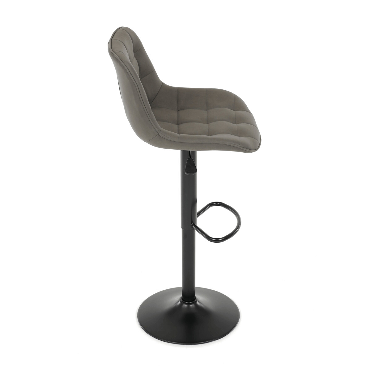 Barová stolička látka vintage/kov AUB-V3066 GREY3