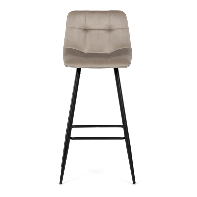 Barová stolička, hnedá, látka, AUB-X7015 CAP2