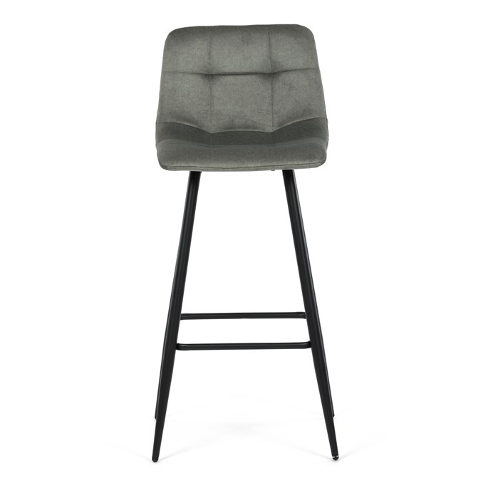 Barová stolička, zelená, látka, AUB-X7015 GRN2