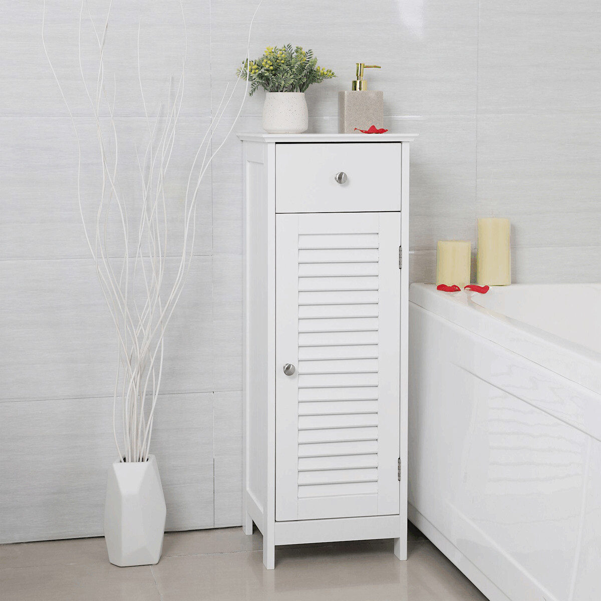 Koupelnová skříňka 32x30x87cm AUK-E1143 Autronic (foto 4)