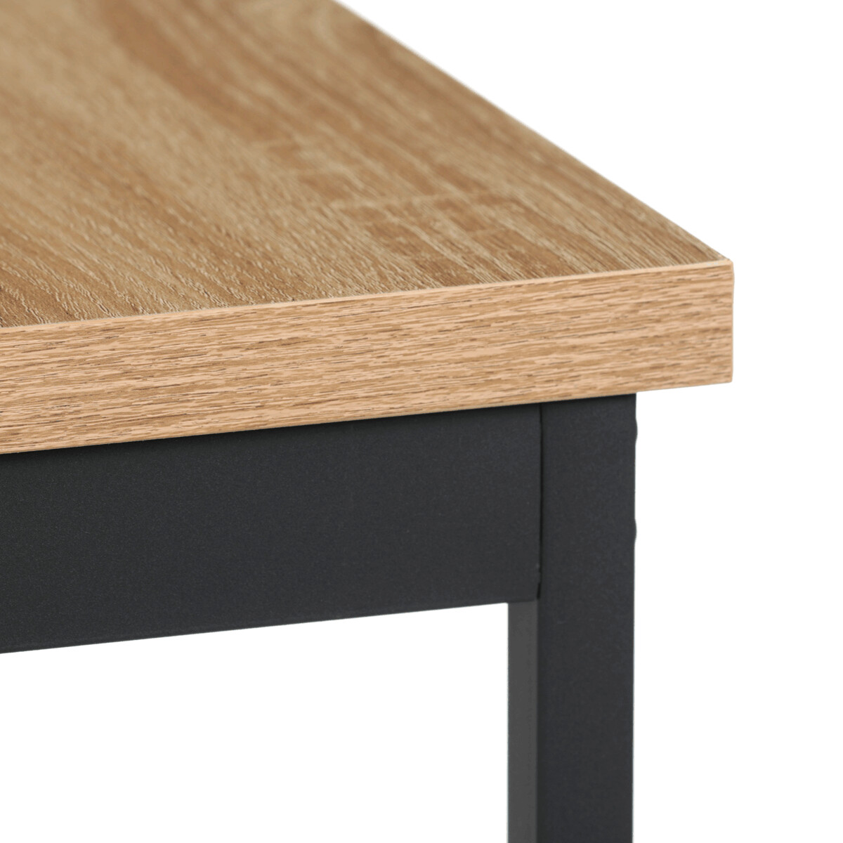 Jedálenský set MDF/kov AUT-G1175 Dub