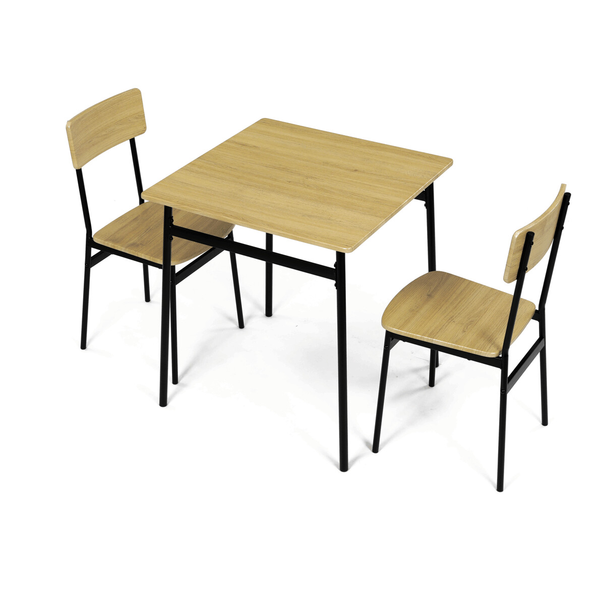 Jedálenský set MDF/kov AUT-O2121 Dub