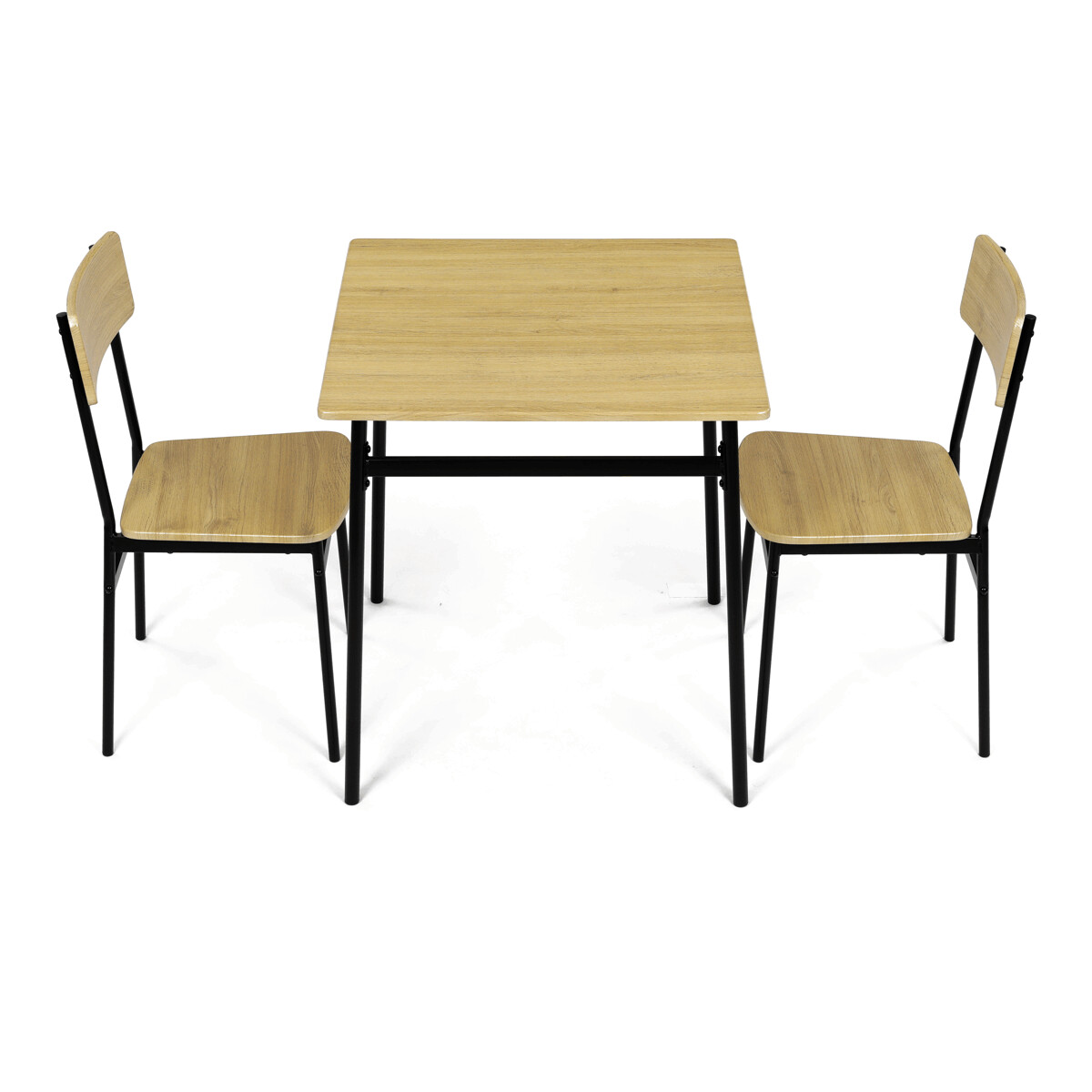 Jedálenský set MDF/kov AUT-O2121 Dub