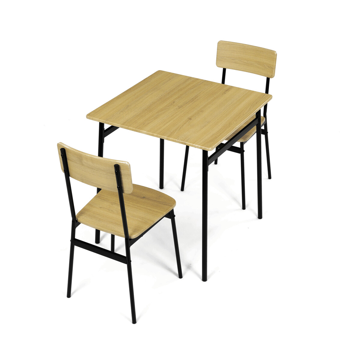 Jedálenský set MDF/kov AUT-O2121 Dub